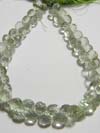 This listing is for the 48 pcs of Green Amethyst Faceted Onion Briolettes in size of 8 mm approx,,Length: 8 inch